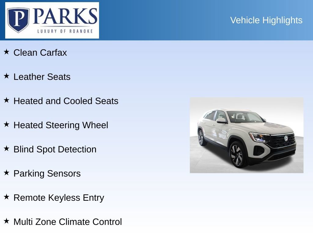 Used 2025 Volkswagen Atlas Cross Sport SE image 4