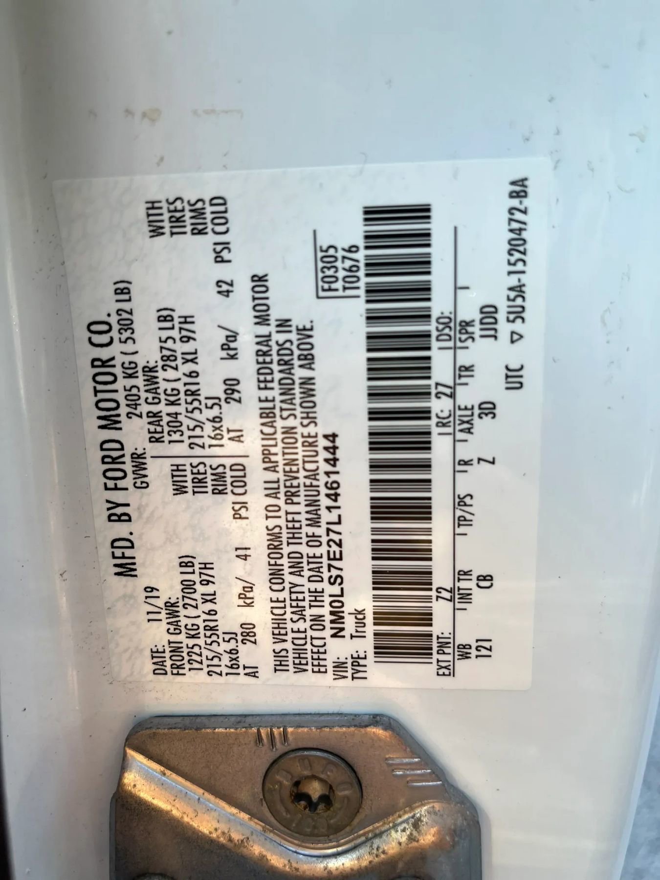 Used 2020 Ford Transit Connect XL image 16