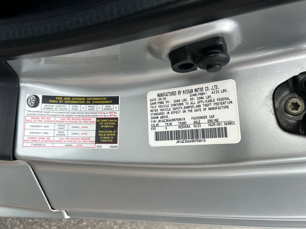 Used 2005 Nissan 350Z Touring image 24