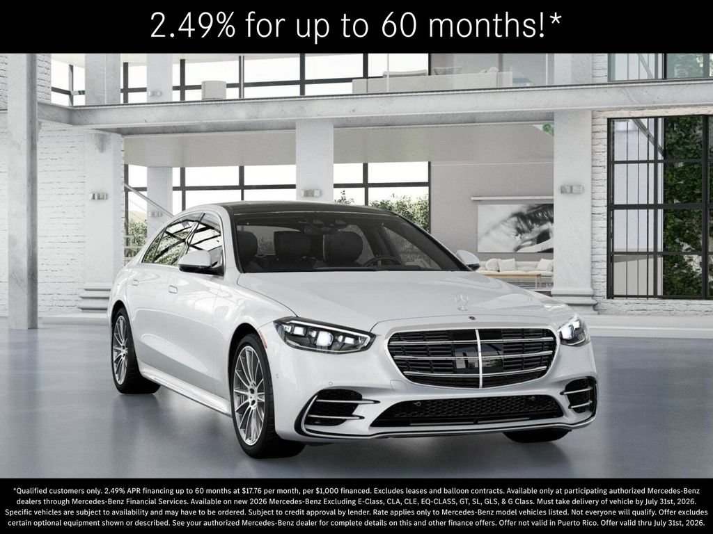 New 2026 Mercedes-Benz S 580 4MATIC Sedan image 9