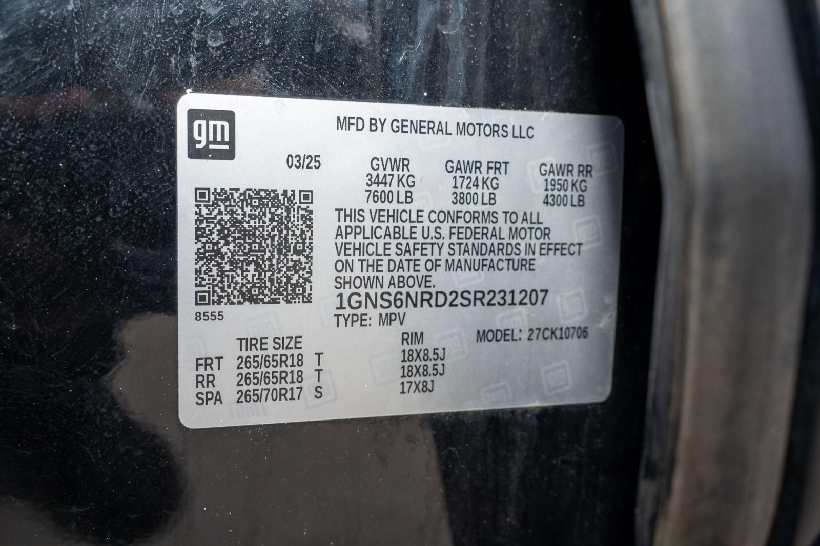 Used 2025 Chevrolet Tahoe LT image 39