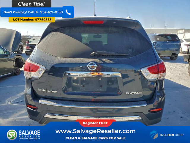 Used 2015 Nissan Pathfinder Platinum w/ Cargo Package image 8