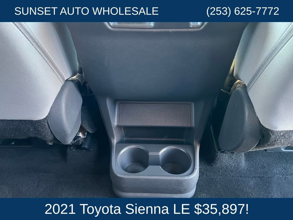 Used 2021 Toyota Sienna LE AWD/4WD image 29