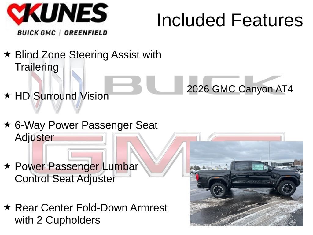 New 2026 GMC Canyon AT4 w/ Technology Plus Package image 4