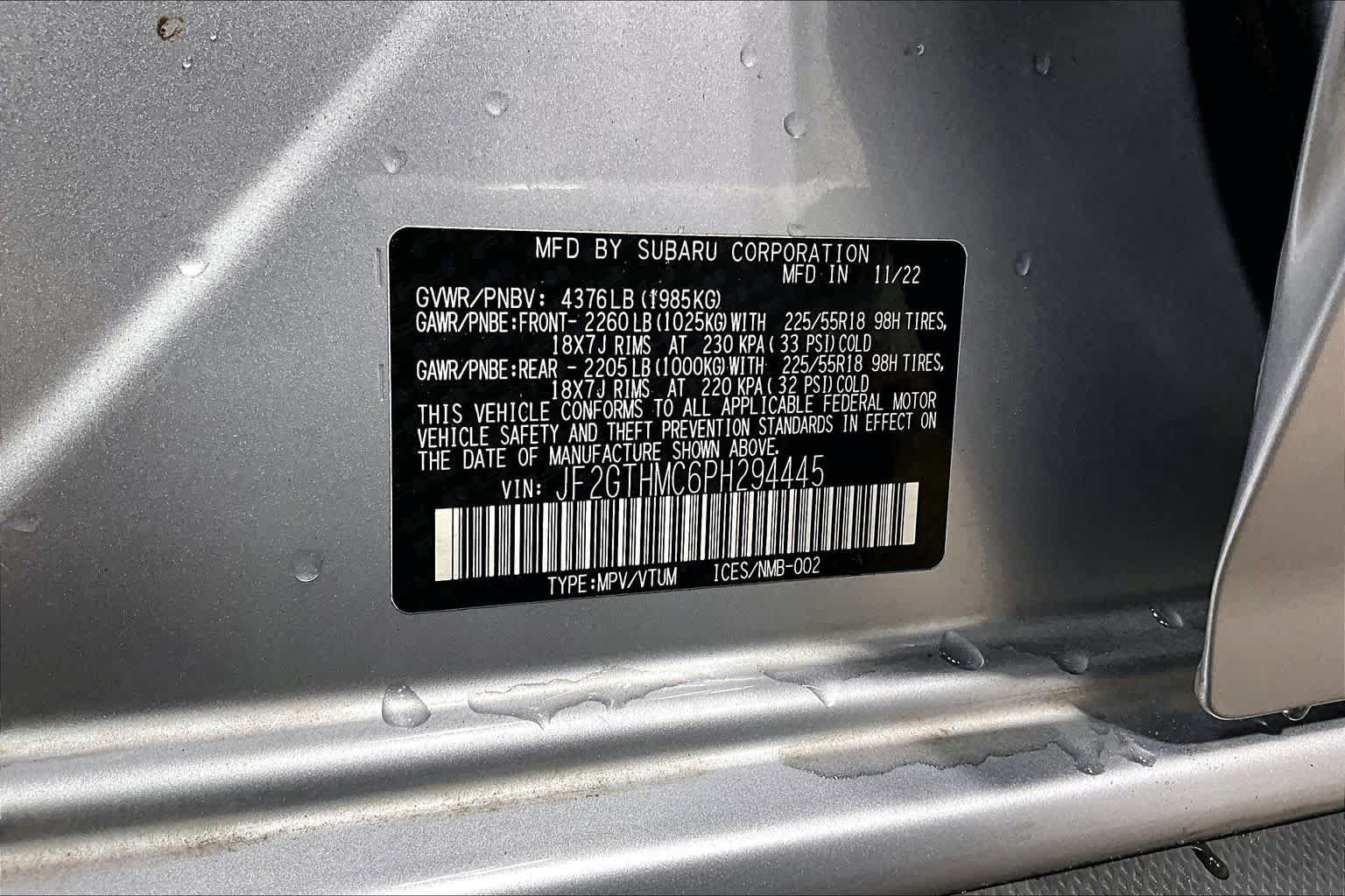 Used 2023 Subaru Crosstrek 2.5i Limited w/ Moonroof Package AWD/4WD image 64