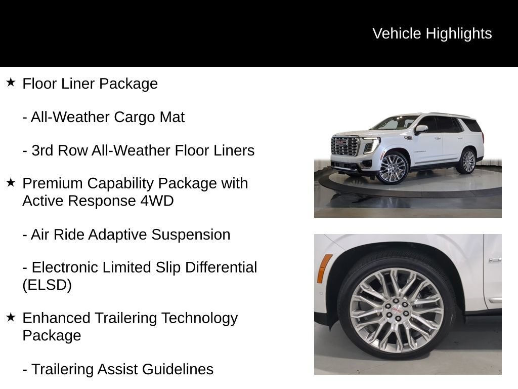 Used 2025 GMC Yukon Denali w/ Denali Reserve Package AWD/4WD image 38