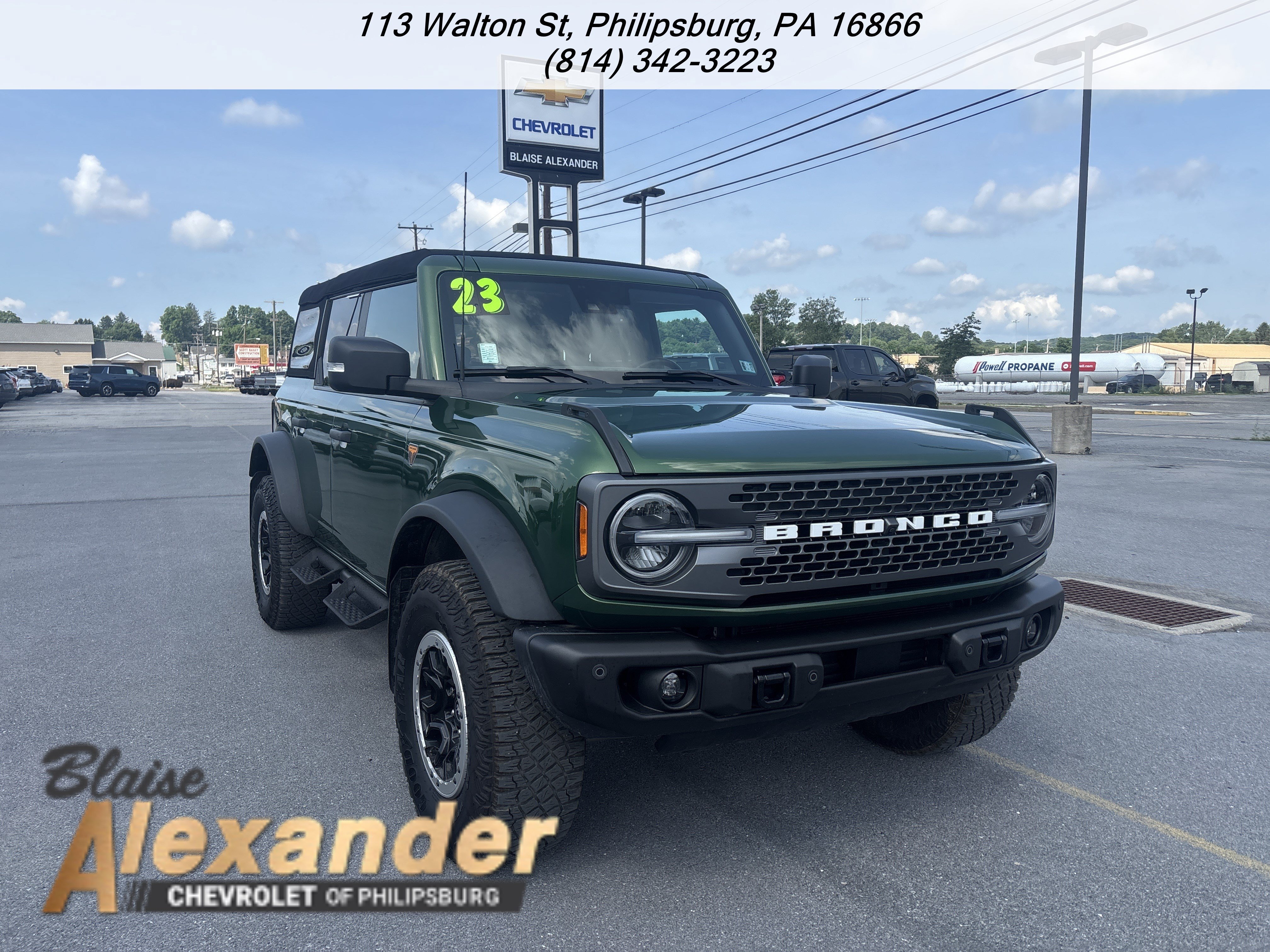 Used 2023 Ford Bronco Badlands w/ Sasquatch Package