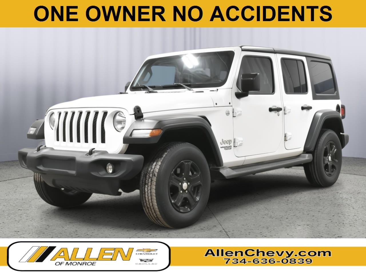 Used 2020 Jeep Wrangler Unlimited Sport S image 1