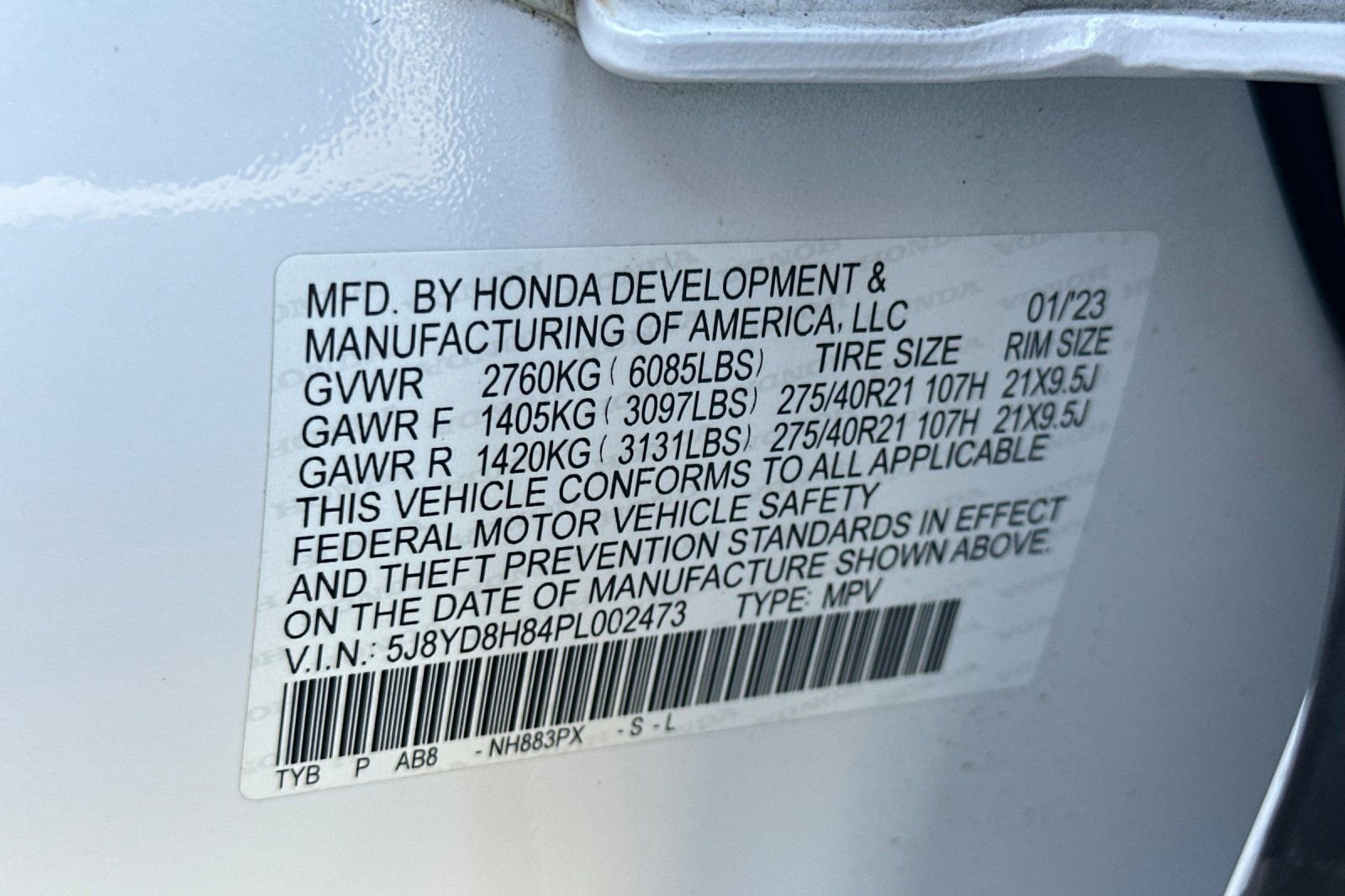 Used 2023 Acura MDX Type S image 59
