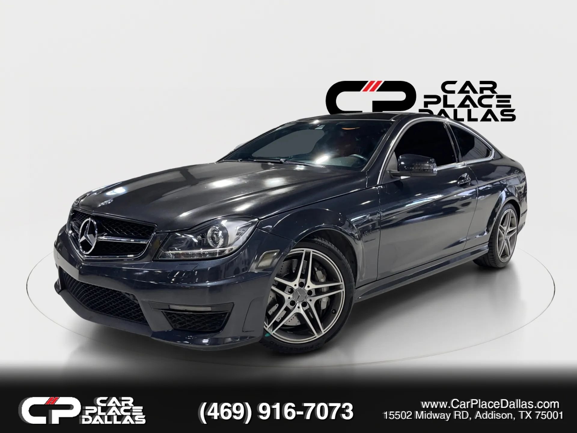 Used 2012 Mercedes-Benz C 63 AMG Coupe w/ Comand Single Disc Pkg image 2