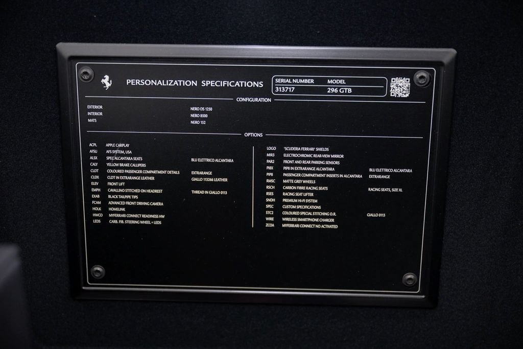 Used 2025 Ferrari 296 GTB RWD image 58