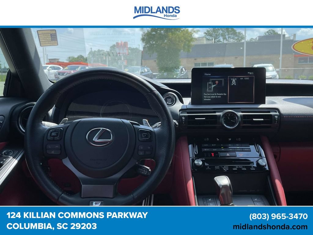 Used 2023 Lexus IS 350 F Sport w/ Memory Package RWD image 11