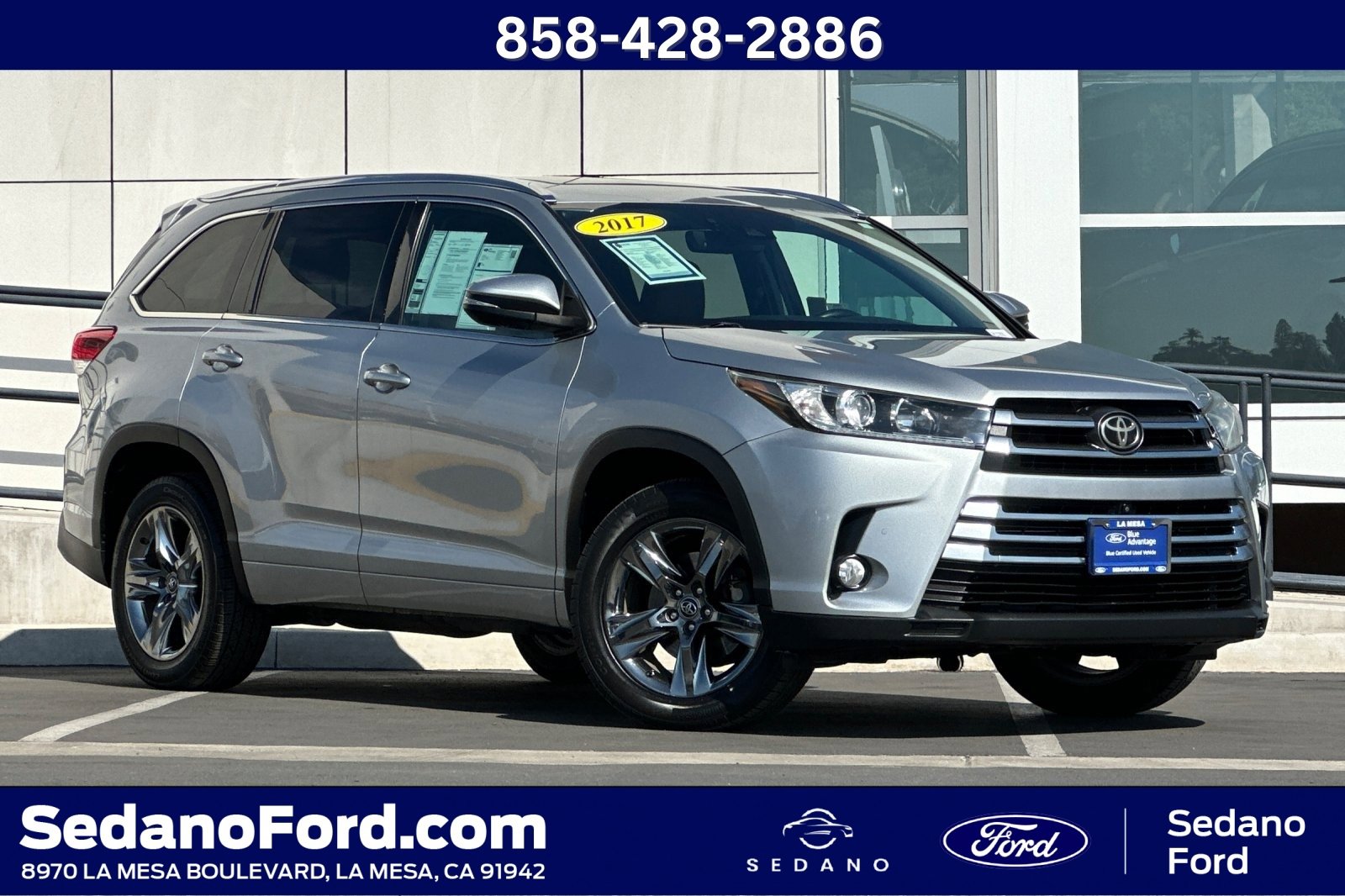 Used 2017 Toyota Highlander Limited Platinum