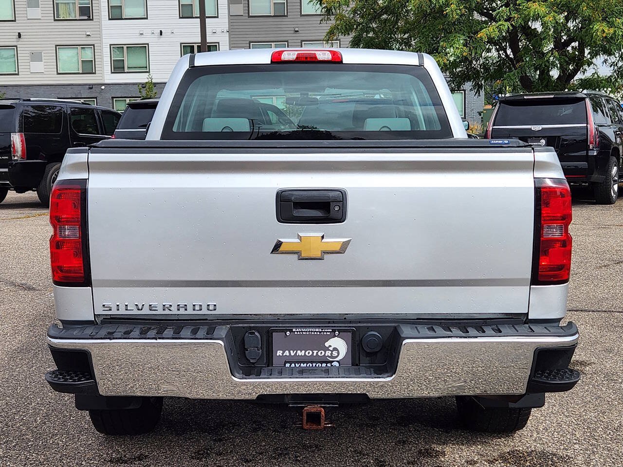 Used 2014 Chevrolet Silverado 1500 W/T w/ Chrome Bumper Package AWD/4WD image 9