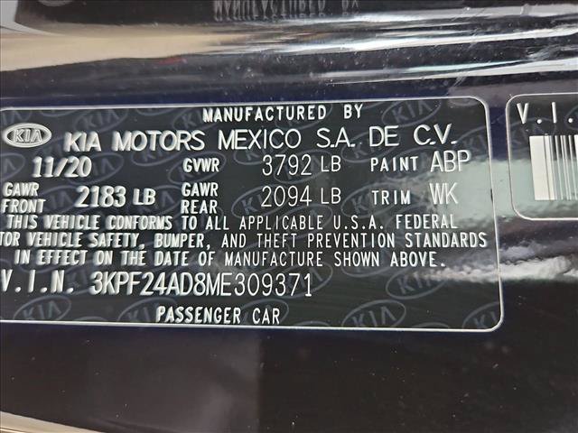 Used 2021 Kia Forte LXS FWD image 23