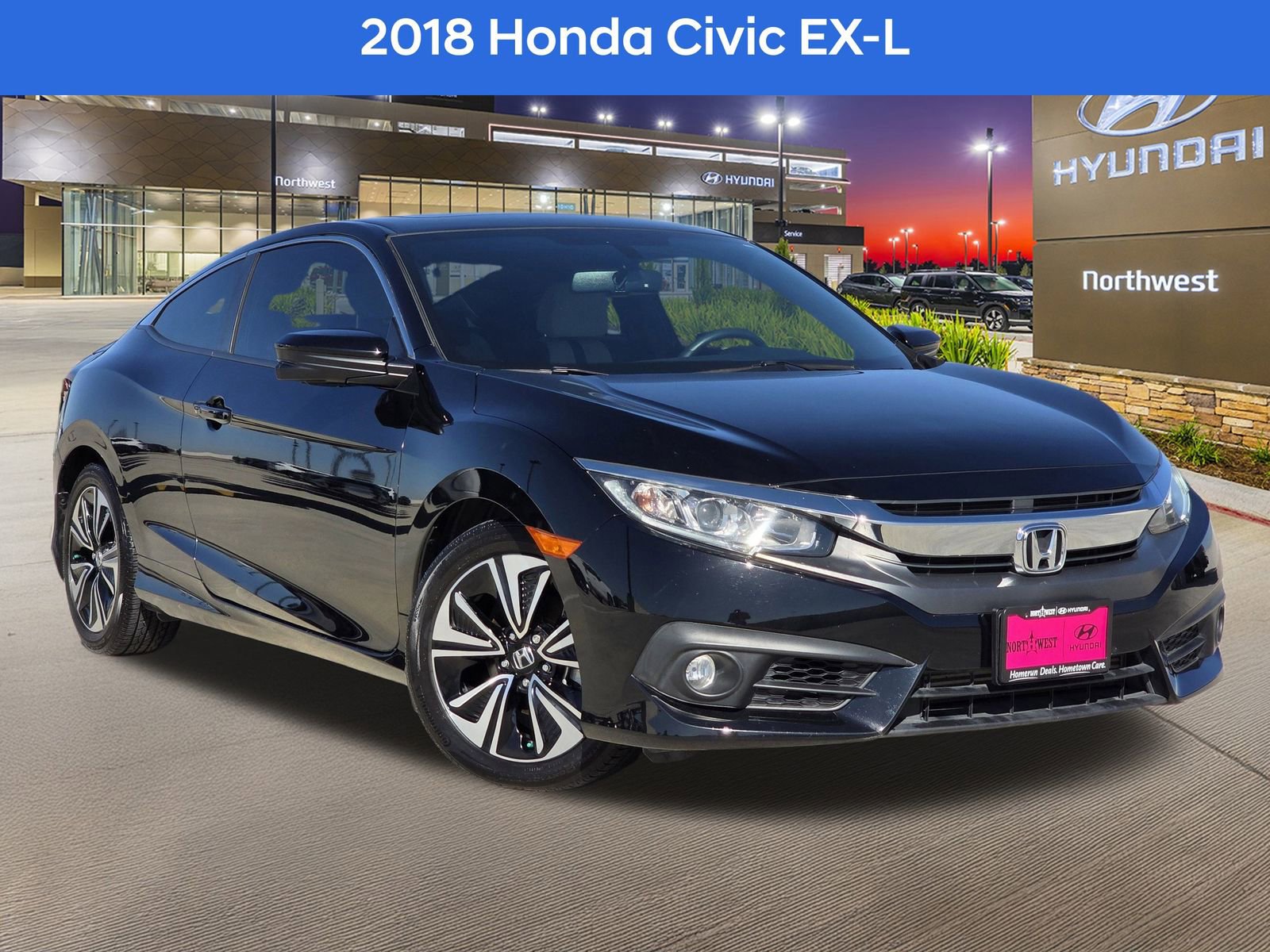 Used 2018 Honda Civic EX-L image 1