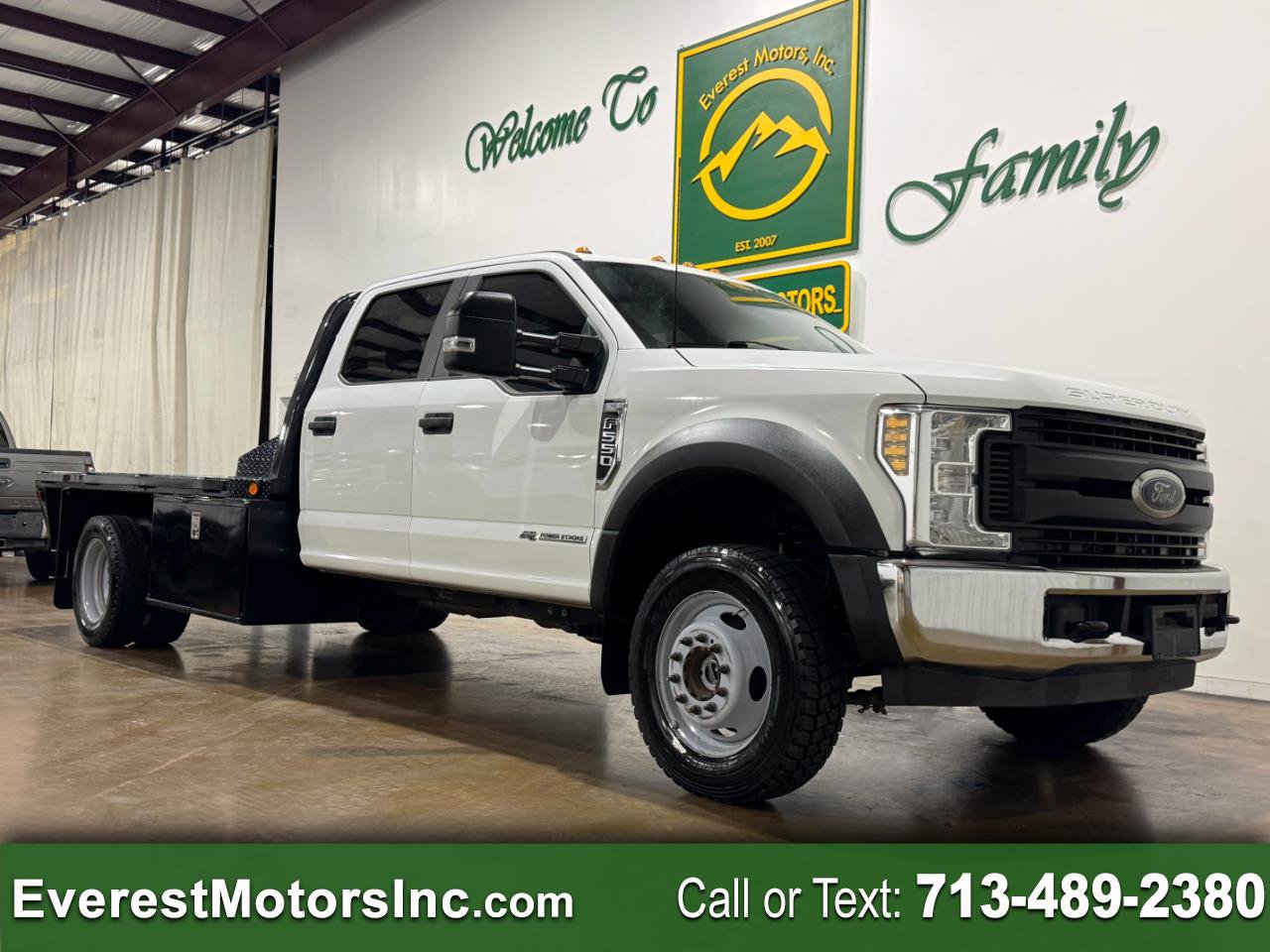 Used 2019 Ford F550 4x4 Crew Cab Super Duty