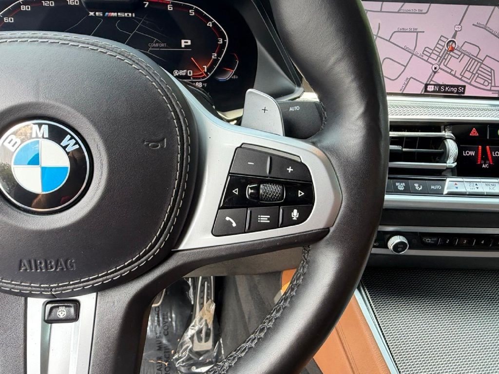 Used 2021 BMW X6 M50i w/ Executive Package AWD/4WD image 37