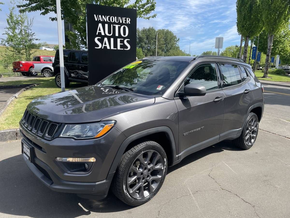Used 2021 Jeep Compass 80th Special Edition w/ Sun and Sound Group