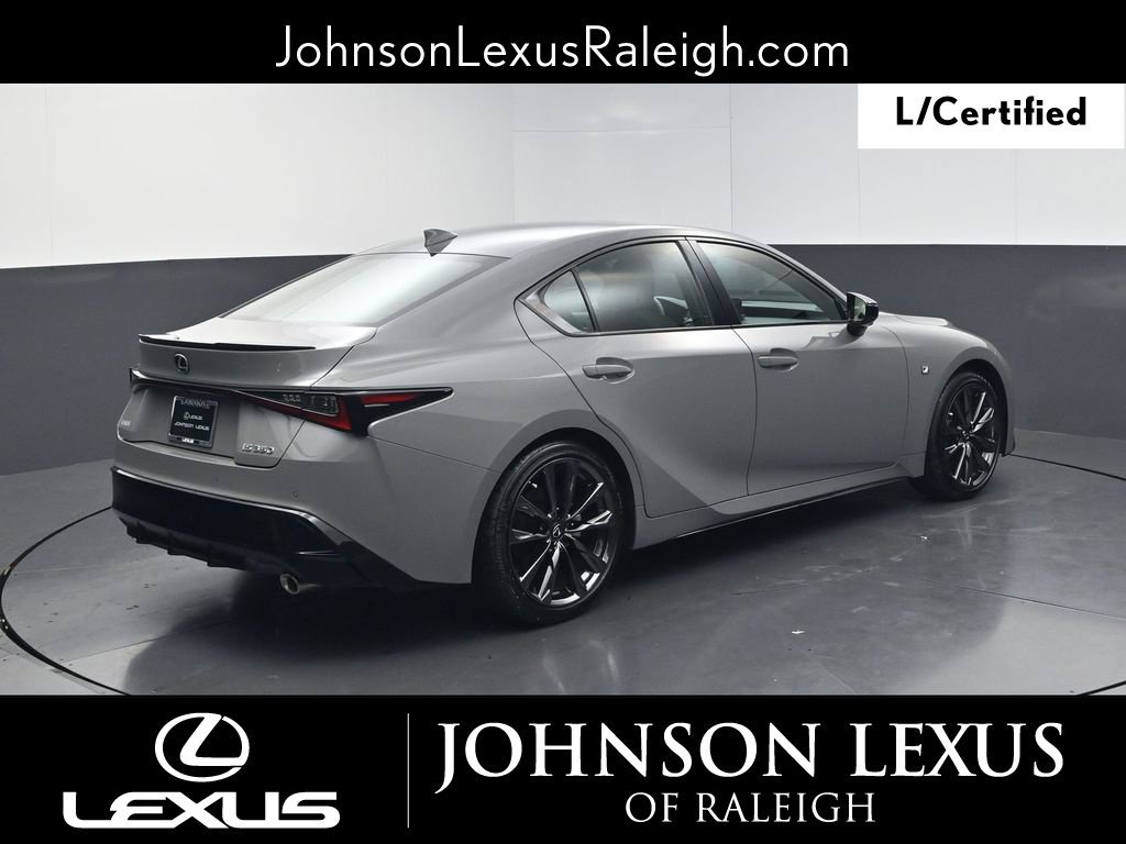 Certified 2025 Lexus IS 350 F Sport w/ Navigation Package RWD image 9