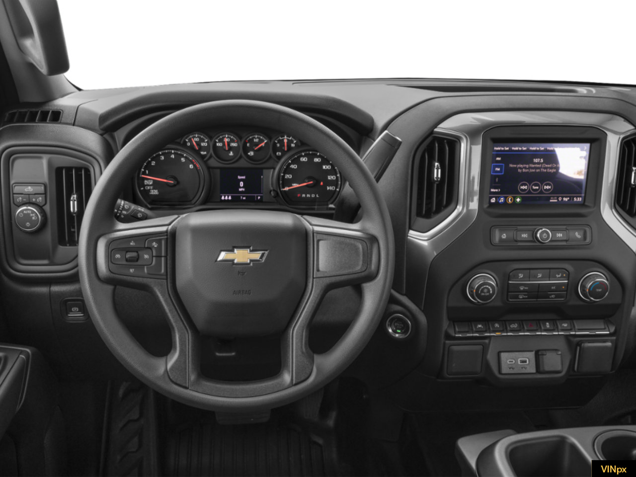 New 2026 Chevrolet Silverado 1500 Custom w/ Turbomax Blackout Package RWD image 7