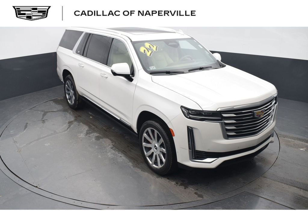 Used 2022 Cadillac Escalade ESV Premium Luxury Platinum w/ Heavy-Duty Trailer Package