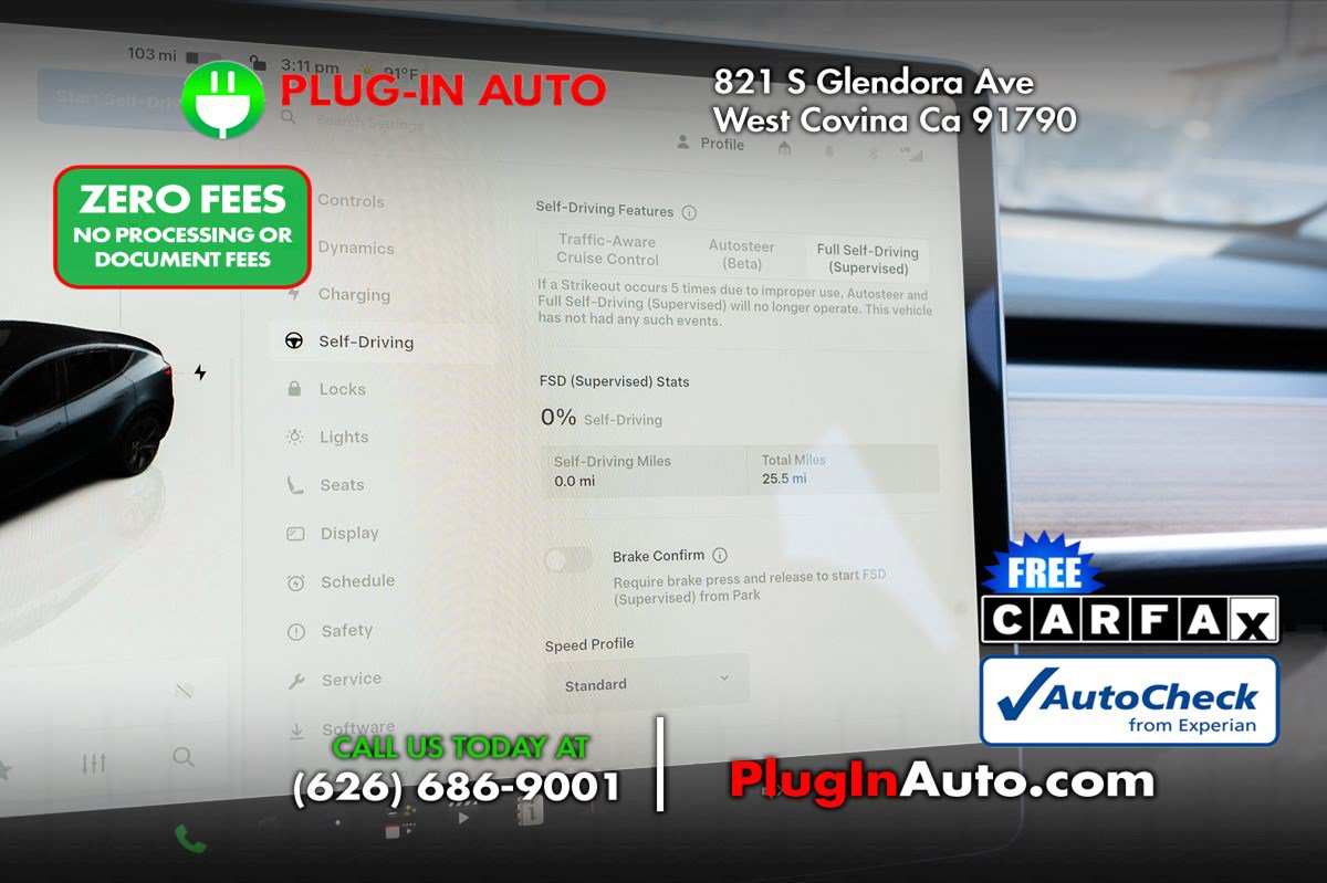 Used 2025 Tesla Model Y Long Range AWD/4WD image 23