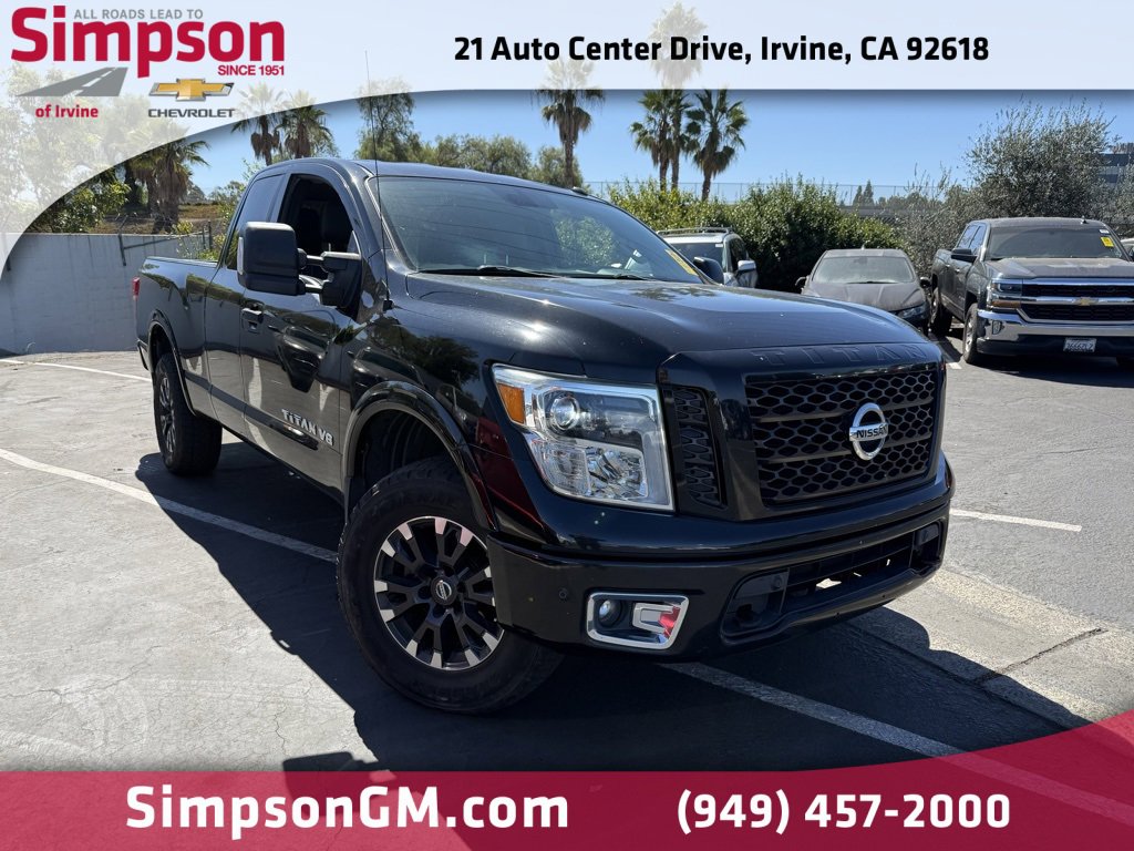 Used 2018 Nissan Titan PRO-4X w/ Pro-4x Utility Package