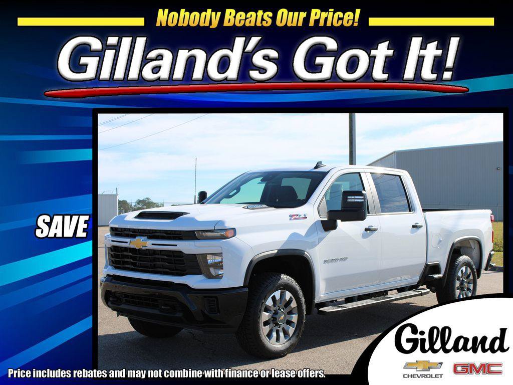 New 2026 Chevrolet Silverado 2500 Custom w/ Custom Value Package