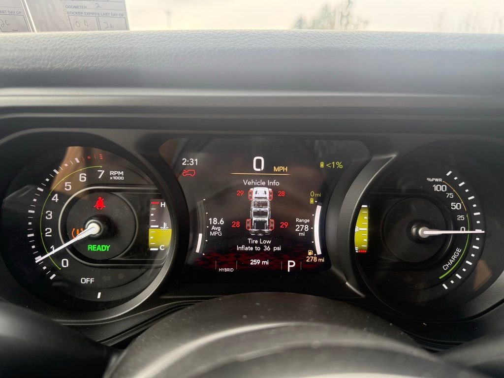 New 2025 Jeep Wrangler Sport S 4xe w/ Convenience Group image 16