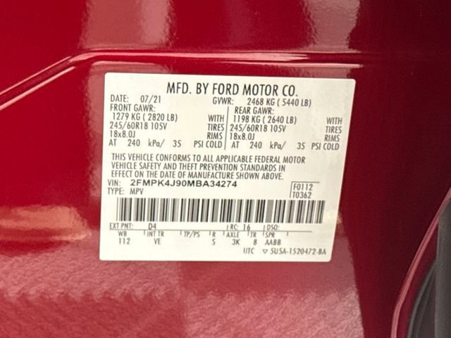 Used 2021 Ford Edge SEL w/ Convenience Package image 27