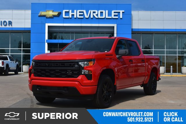 New 2026 Chevrolet Silverado 1500 Custom w/ LPO, Dark Essentials Package AWD/4WD image 1