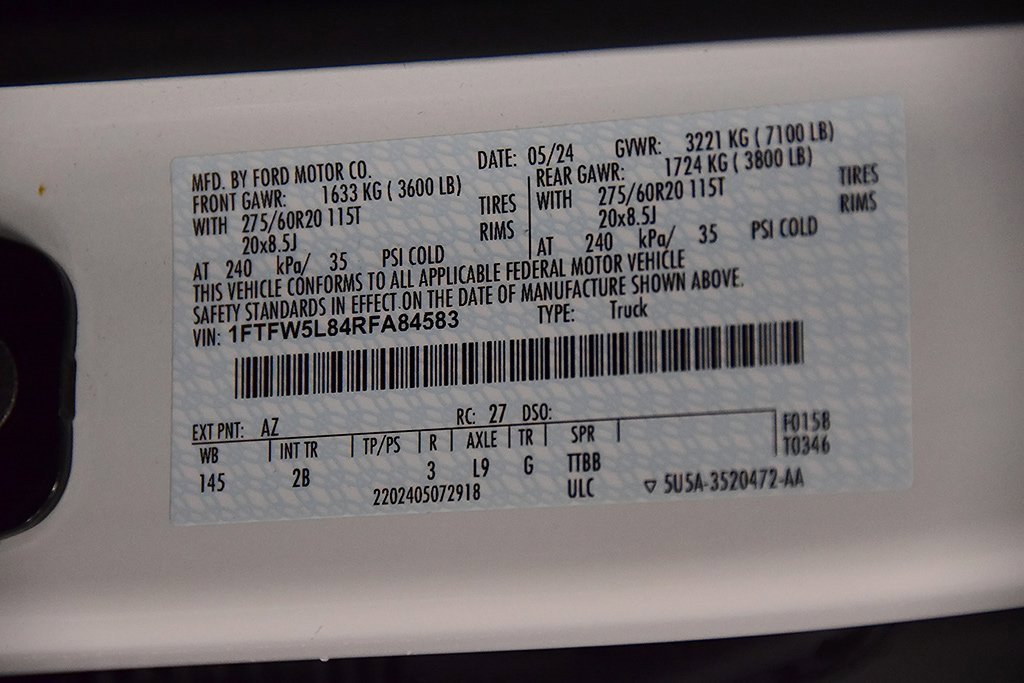 Used 2024 Ford F150 Lariat w/ Bed Utility Package image 18