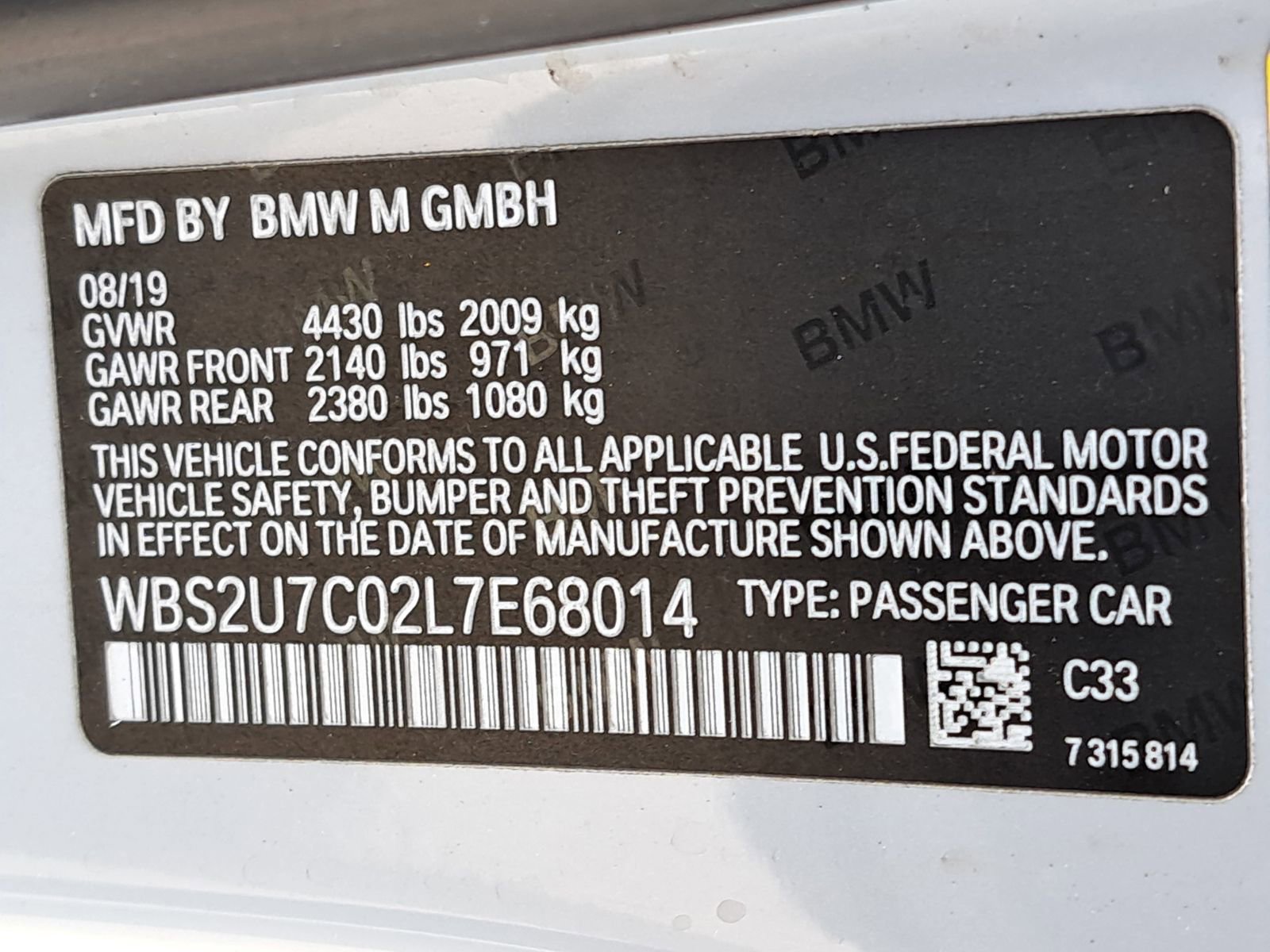 Used 2020 BMW M2 Competition w/ Executive Package RWD image 12
