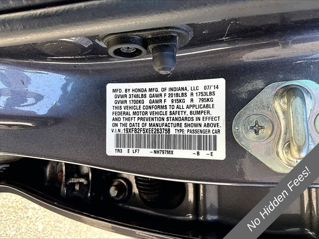 Used 2014 Honda Civic LX image 22