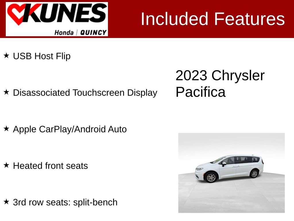 Used 2023 Chrysler Pacifica Touring-L image 3