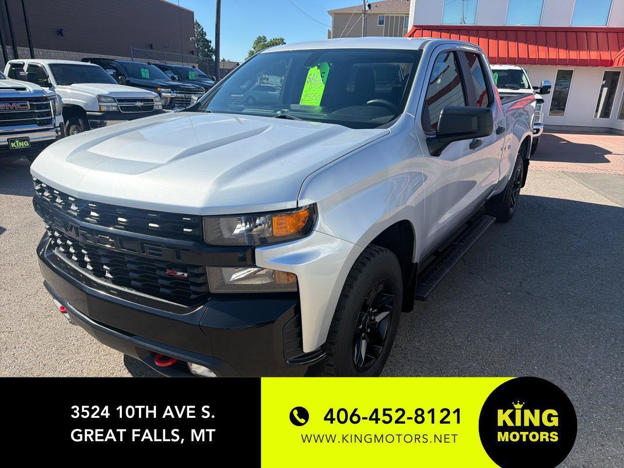 Used 2020 Chevrolet Silverado 1500 Custom Trail Boss w/ Custom Convenience Package AWD/4WD image 1