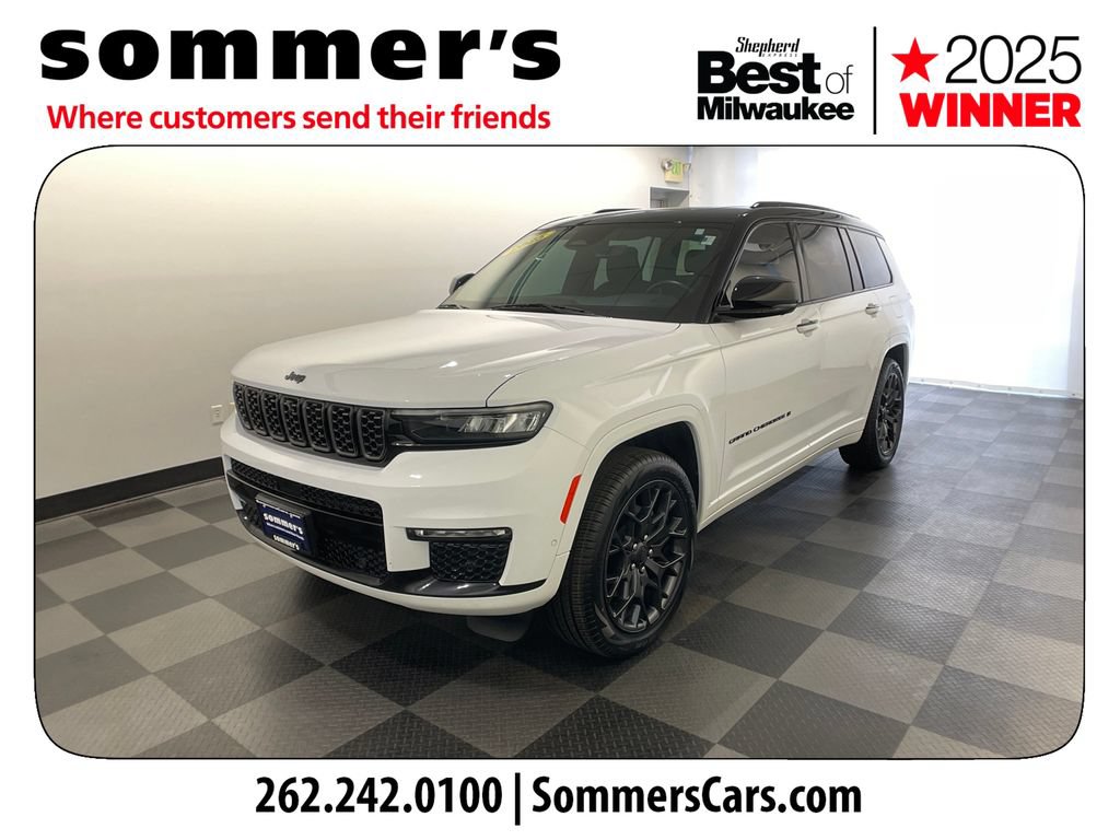 Used 2025 Jeep Grand Cherokee L Summit w/ Obsidian Package AWD/4WD image 2