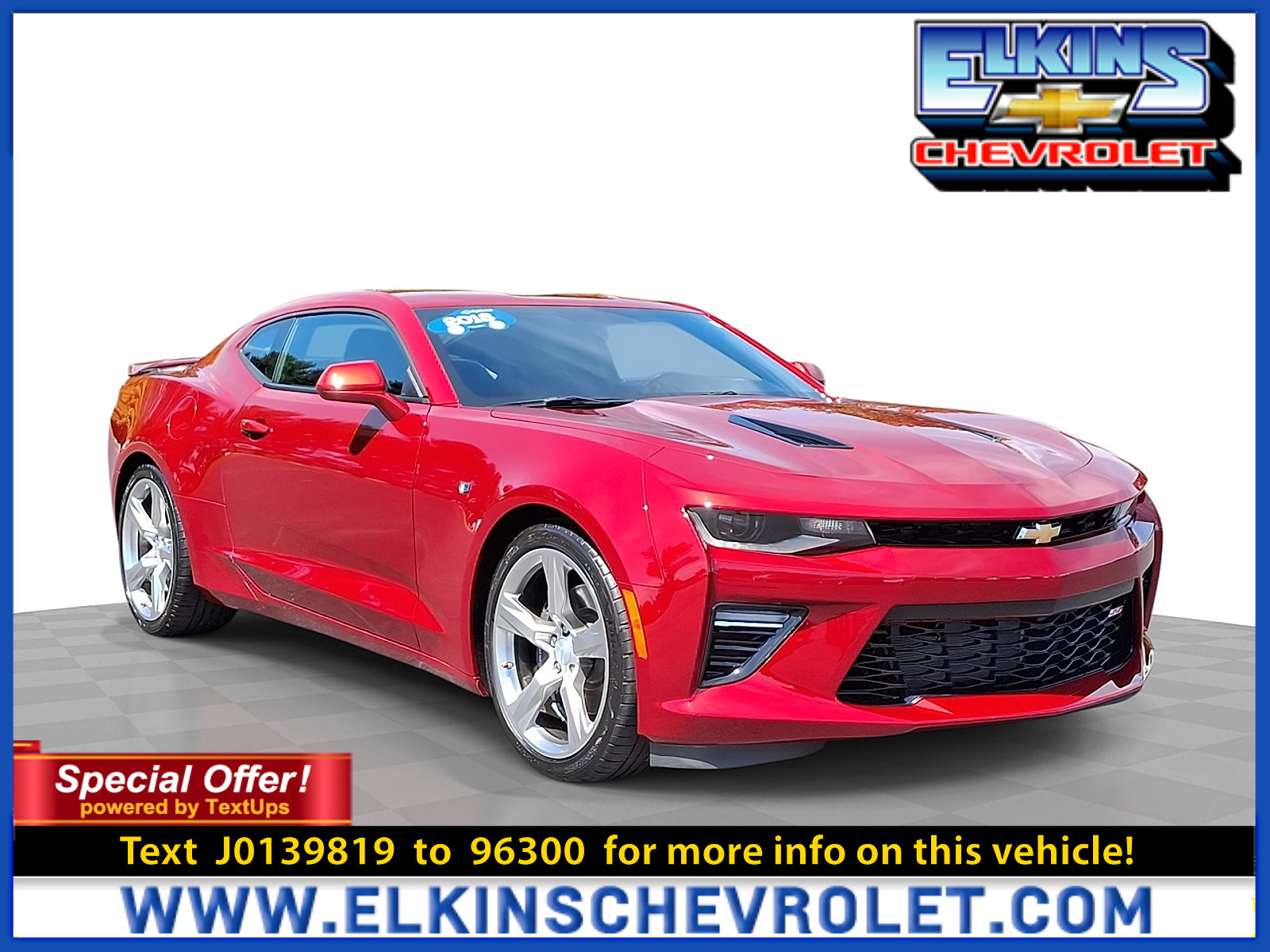 Certified 2018 Chevrolet Camaro SS