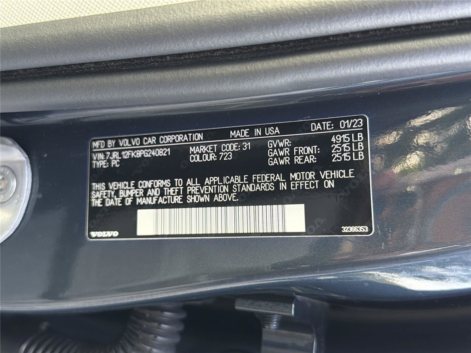 Used 2023 Volvo S60 B5 Core FWD image 34