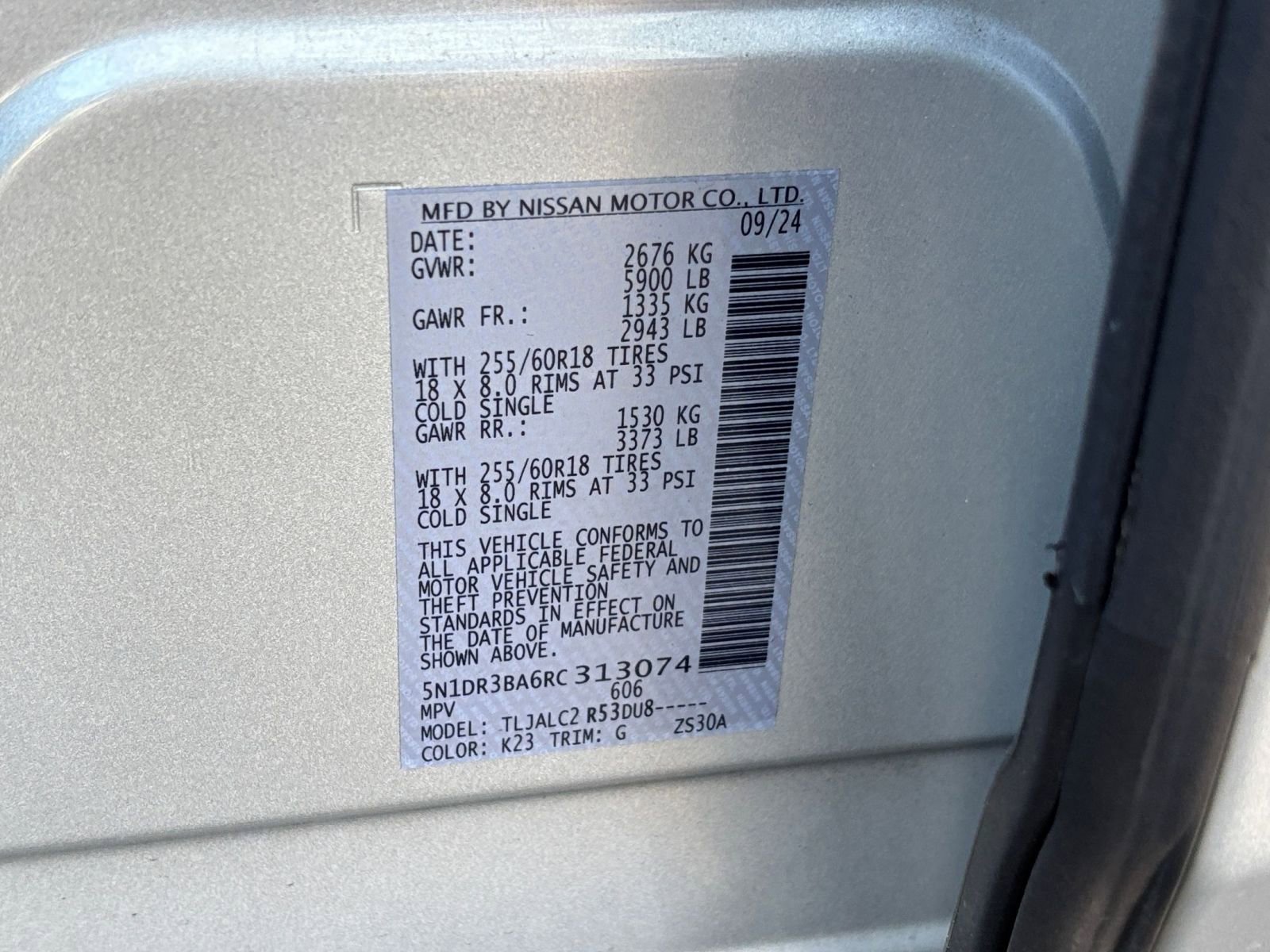 Used 2024 Nissan Pathfinder SV image 31