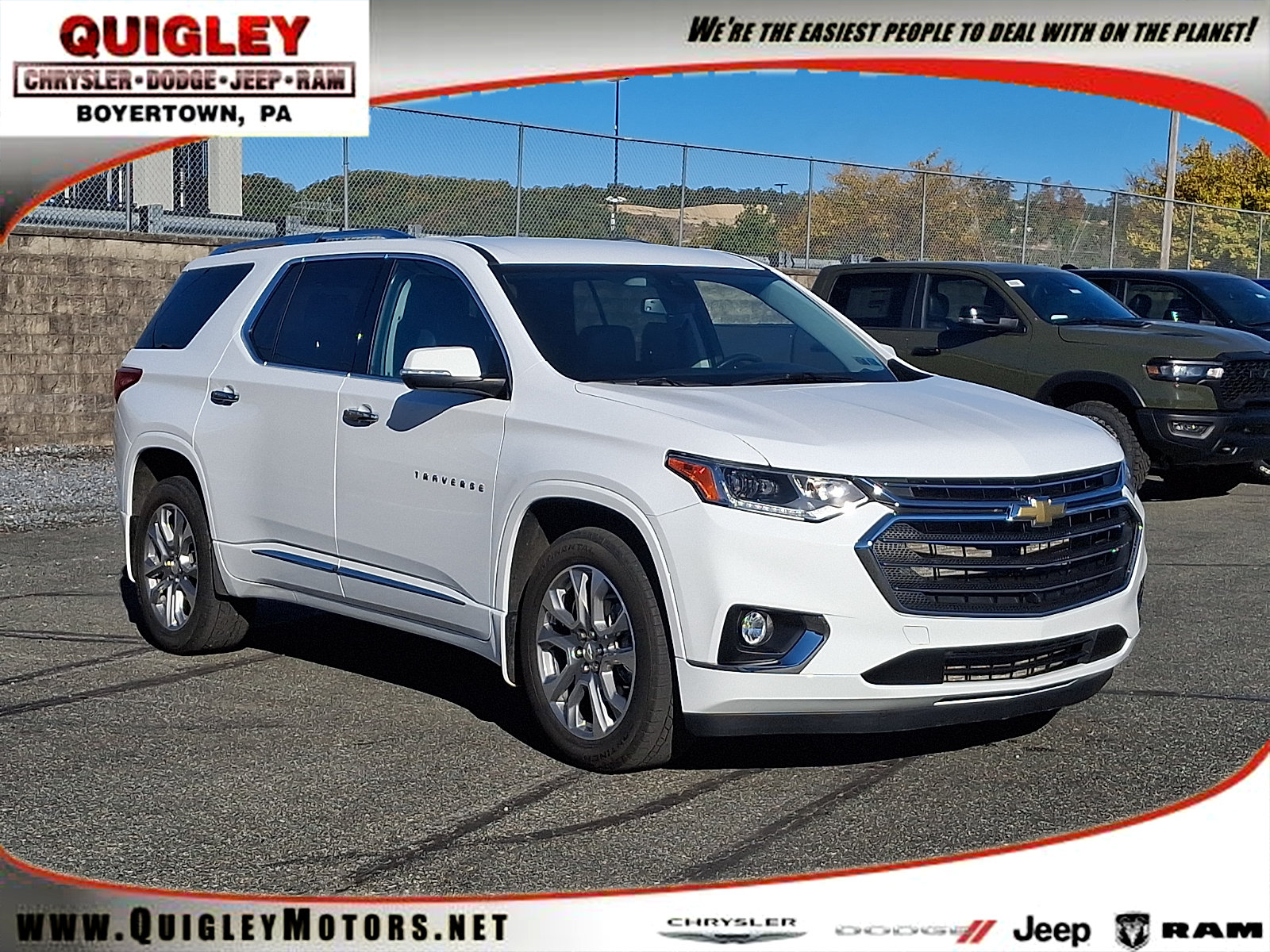Used 2021 Chevrolet Traverse Premier AWD/4WD image 1