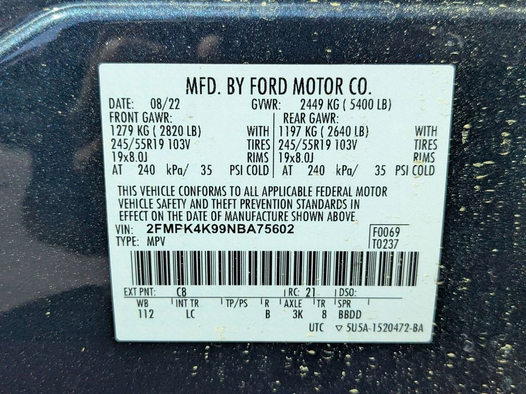 Used 2022 Ford Edge Titanium image 22