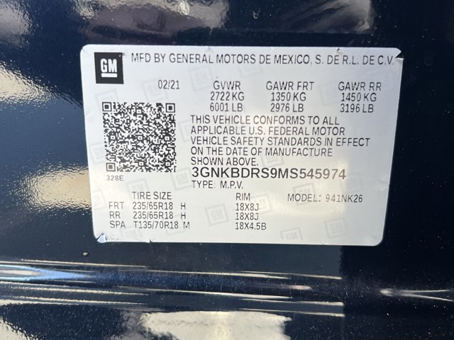 Used 2021 Chevrolet Blazer LT w/ Sound & Technology Package image 26