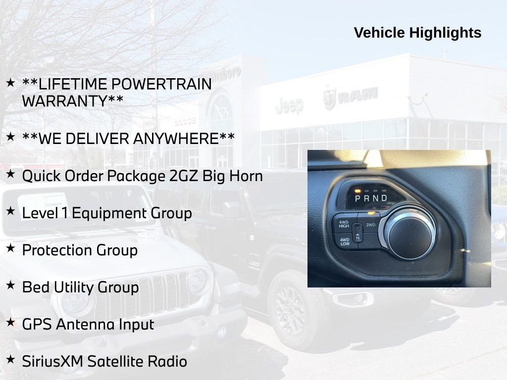 Used 2024 RAM 2500 Big Horn w/ Bed Utility Group image 5