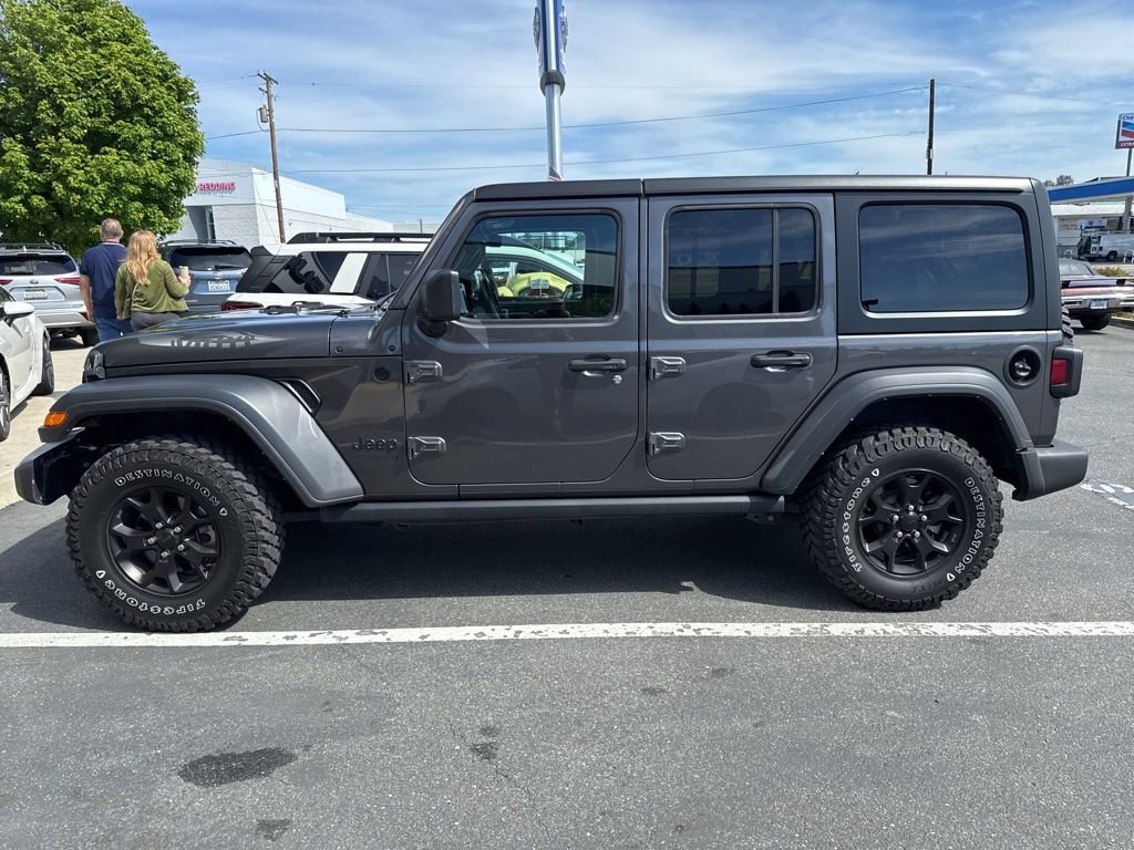 Used 2022 Jeep Wrangler Unlimited Sport AWD/4WD image 2