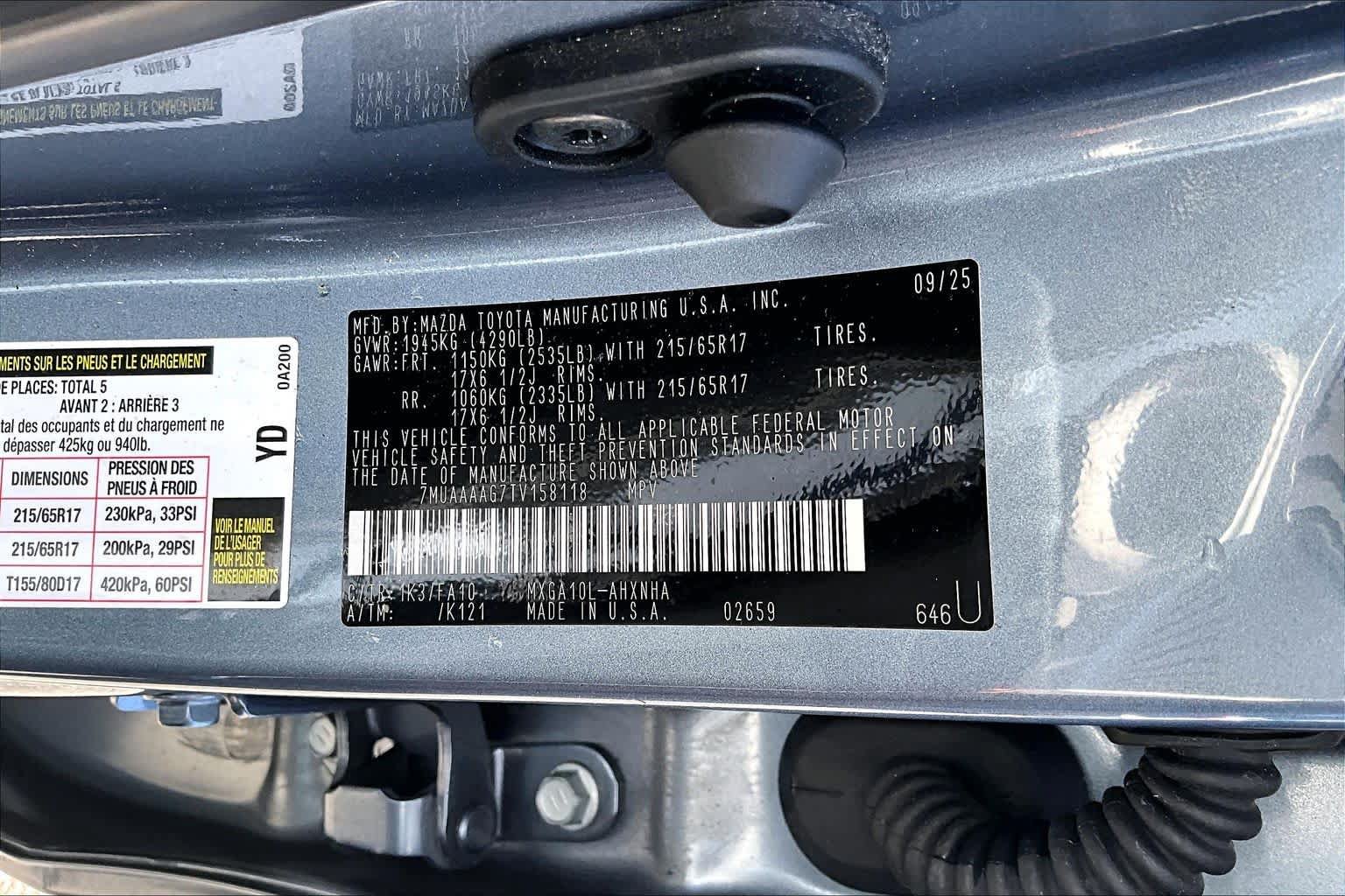 Certified 2026 Toyota Corolla Cross L FWD image 34