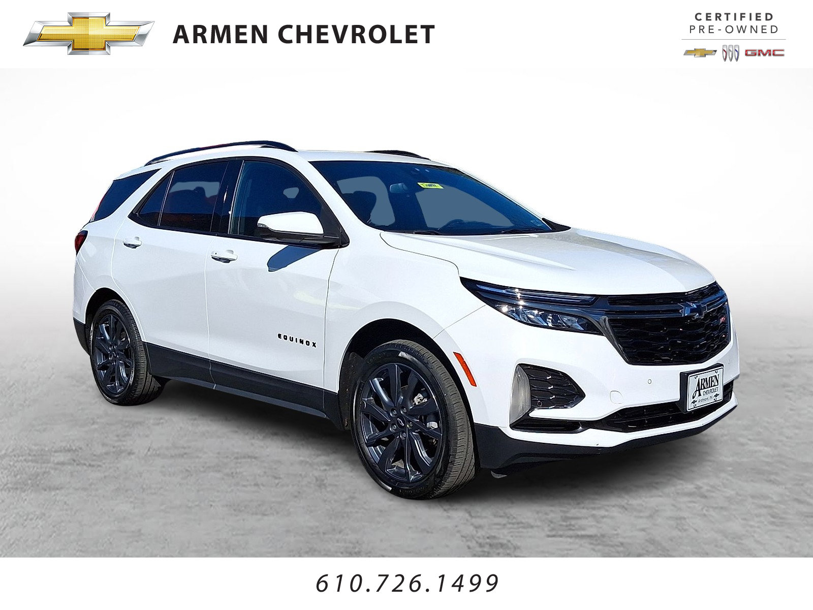 Used 2022 Chevrolet Equinox RS w/ RS Leather Package