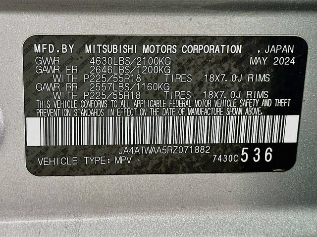 Used 2024 Mitsubishi Eclipse Cross SE AWD/4WD image 32