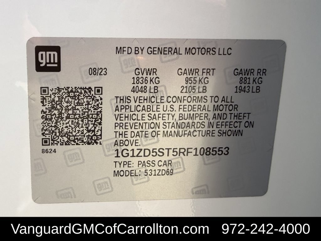 Used 2024 Chevrolet Malibu LT FWD image 31